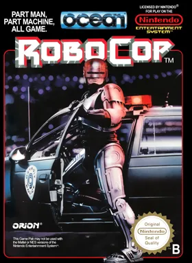 RoboCop (Europe) box cover front